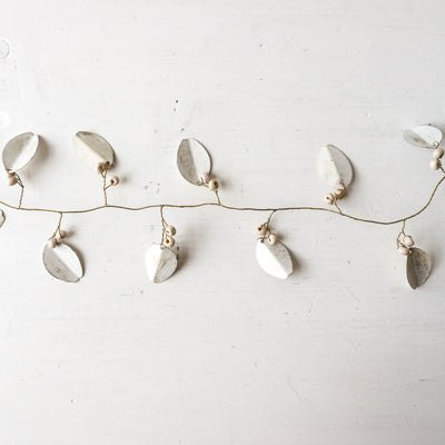 Frosted Winter White Berry Garland - 1.8m