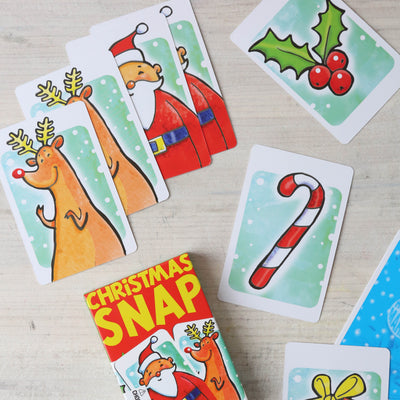 Christmas Snap Card Game
