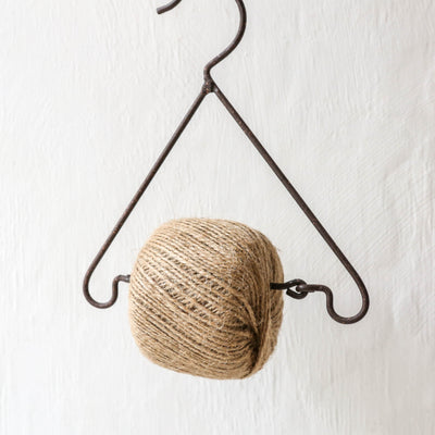 String Hanger with Jute Twine