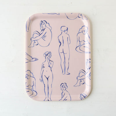 Blue Nudes Tray - Small