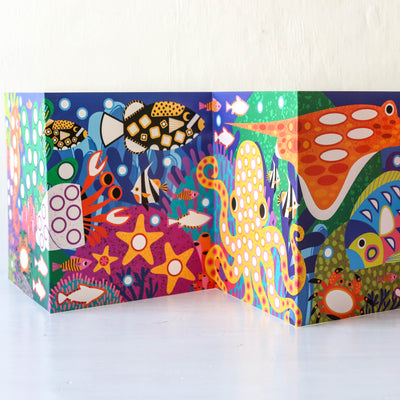 Ocean Life Sticker Sparkle Poster Activity Kit