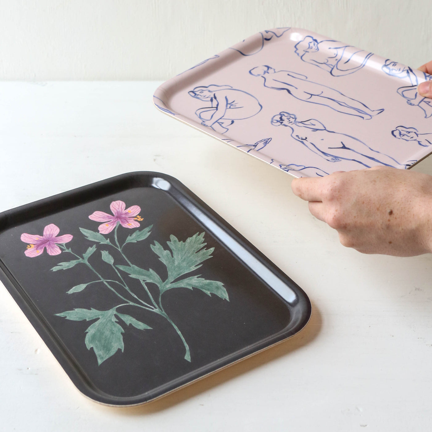 Blue Nudes Tray - Small