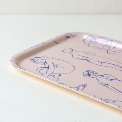 Blue Nudes Tray - Small