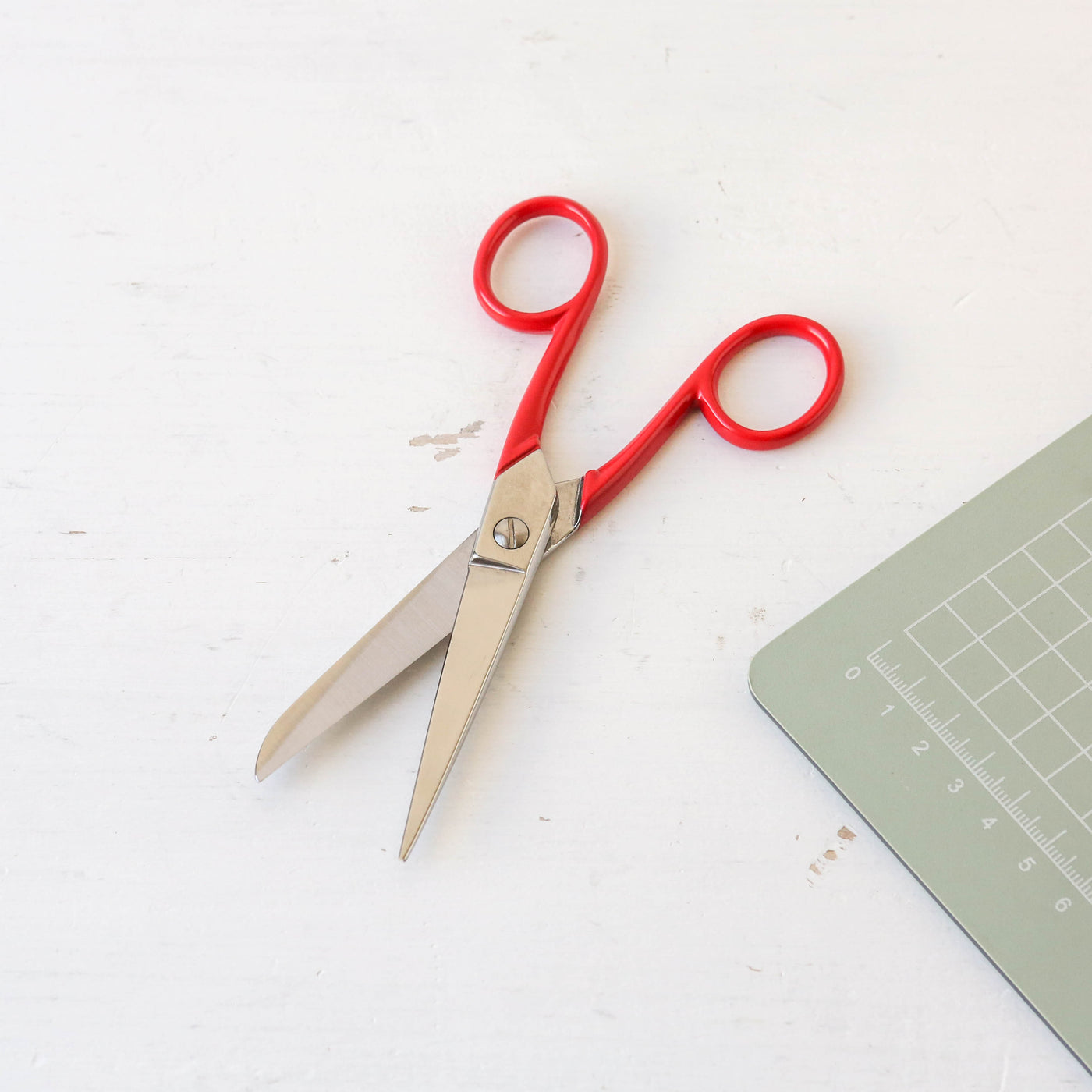 Office Scissors - Small with Red Handles