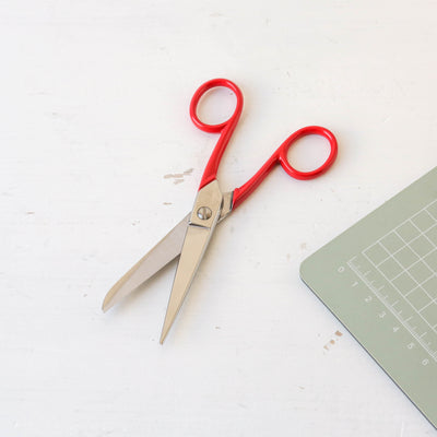 Office Scissors - Small with Red Handles