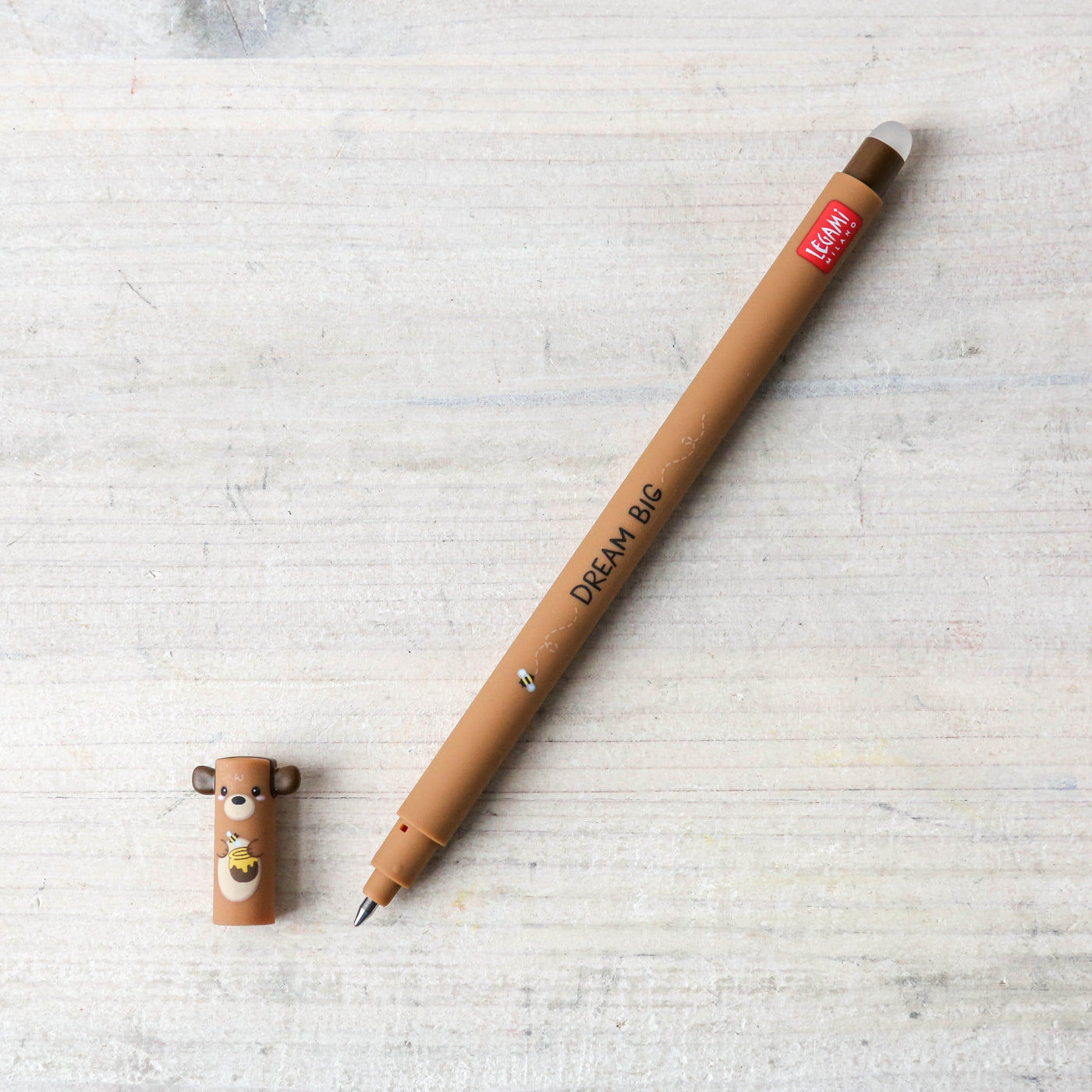 Animal Shaped Erasable Gel Pen – Set of 4 (FREE 20 Refills + 2 Extra -  aesthetic stationary