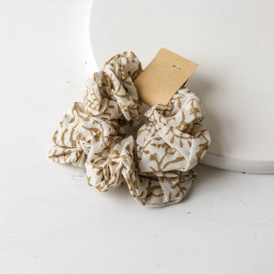 Indian Cotton Hair Scrunchie