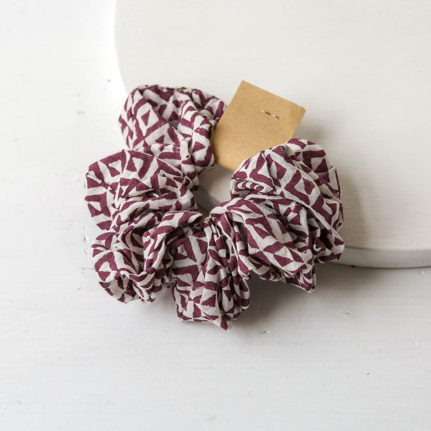 Indian Cotton Hair Scrunchie