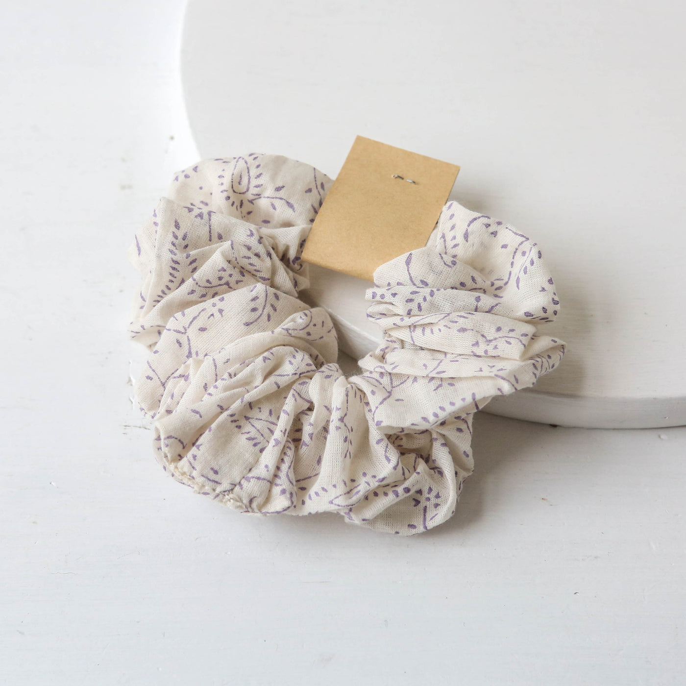 Indian Cotton Hair Scrunchie