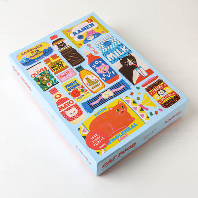 Cat Food 1000 Piece Jigsaw Puzzle