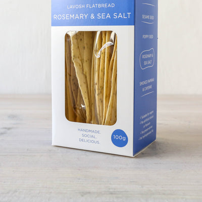 100g Rosemary & Seasalt Lavosh Flatbread