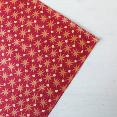 Screen printed wrapping paper by East End Press