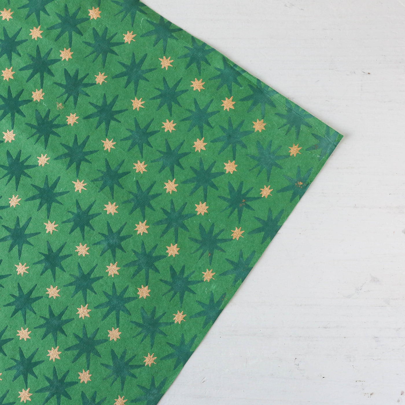 Screen printed wrapping paper by East End Press