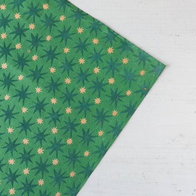 Screen printed wrapping paper by East End Press