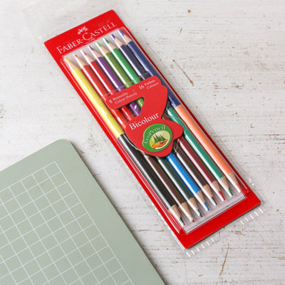 Double Ended Colouring Pencils - Pack of 8