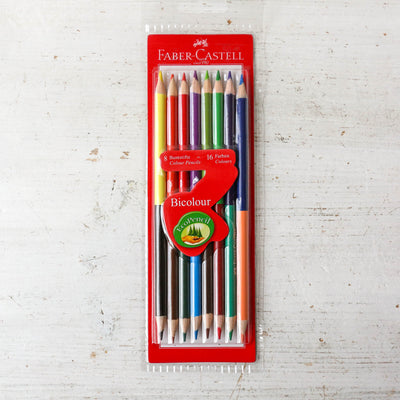 Double Ended Colouring Pencils - Pack of 8