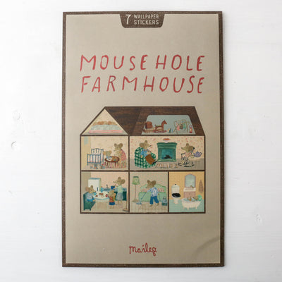 Wallpaper for Maileg Mouse Hole Farmhouse