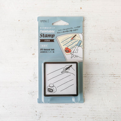 Pre-inked Paintable Stamp by Midori - Square