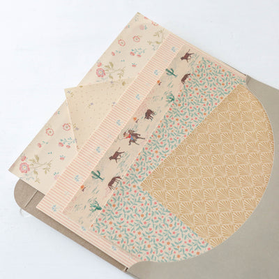 Wallpaper for Maileg Mouse Hole Farmhouse