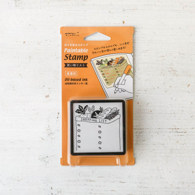 Pre-inked Paintable Stamp by Midori - Square