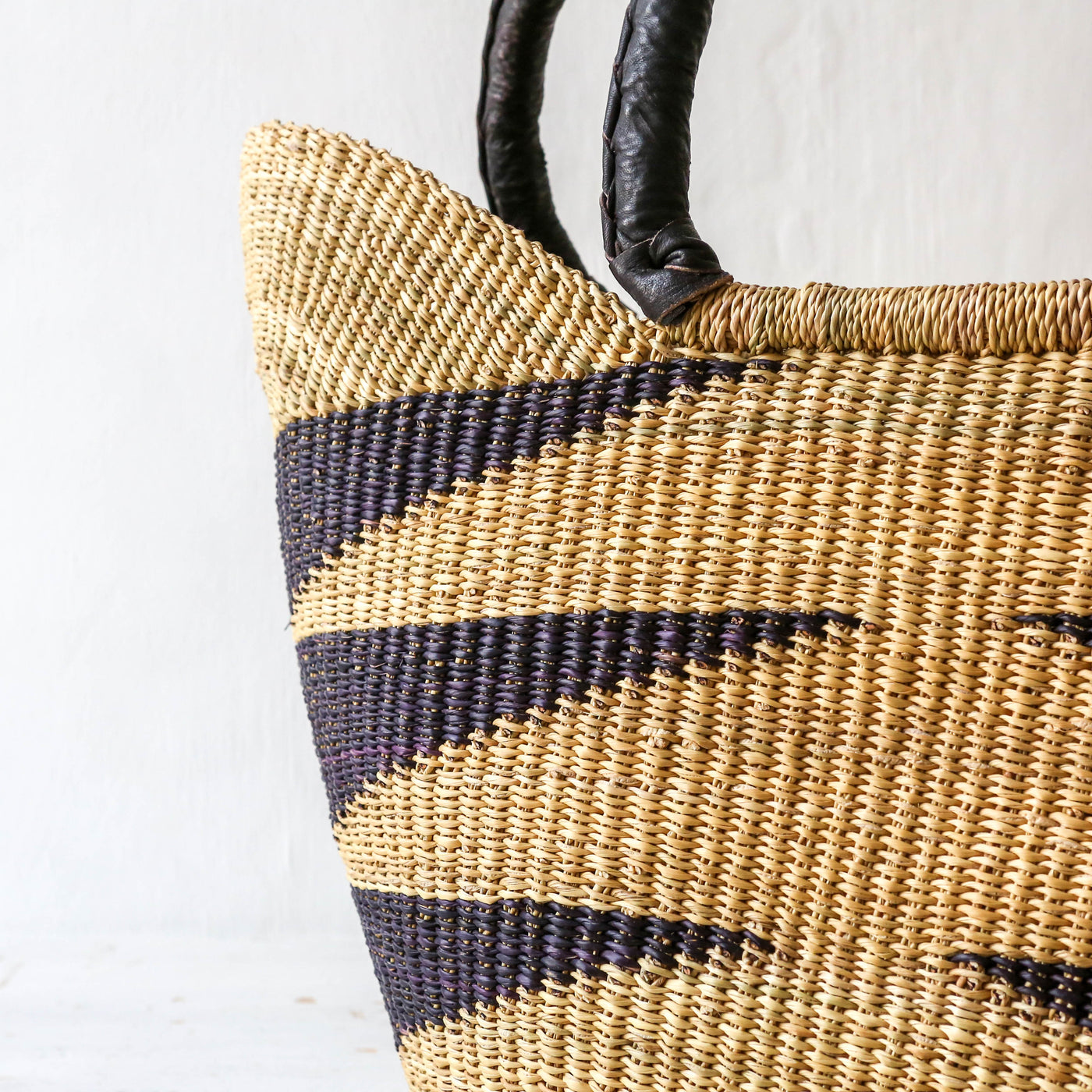 Woven Bolga Shopping Basket