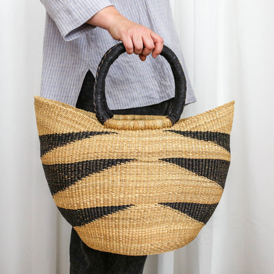 Woven Bolga Shopping Basket