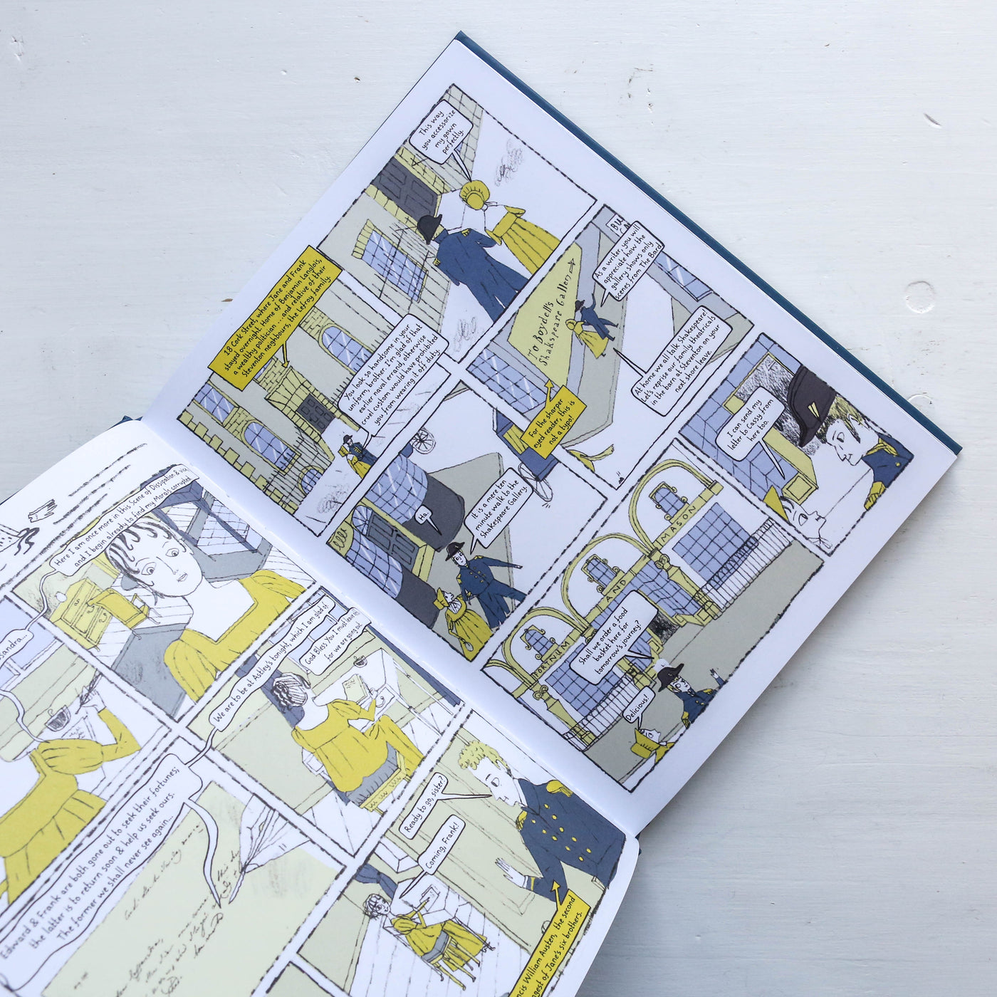 The Novel Life of Jane Austen : A Graphic Biography