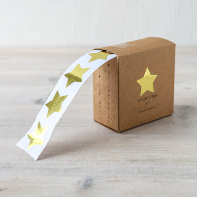 Roll of Gold Star Stickers
