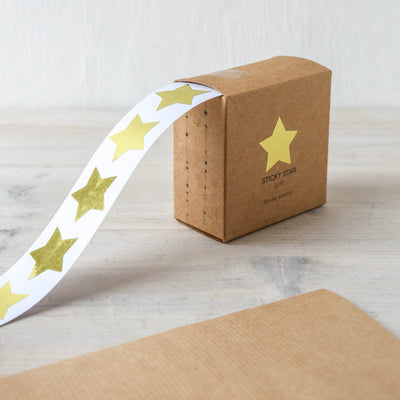 Roll of Gold Star Stickers