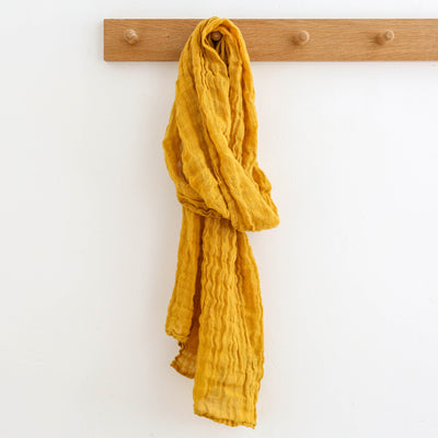 Soft Linen Scarf - Safron