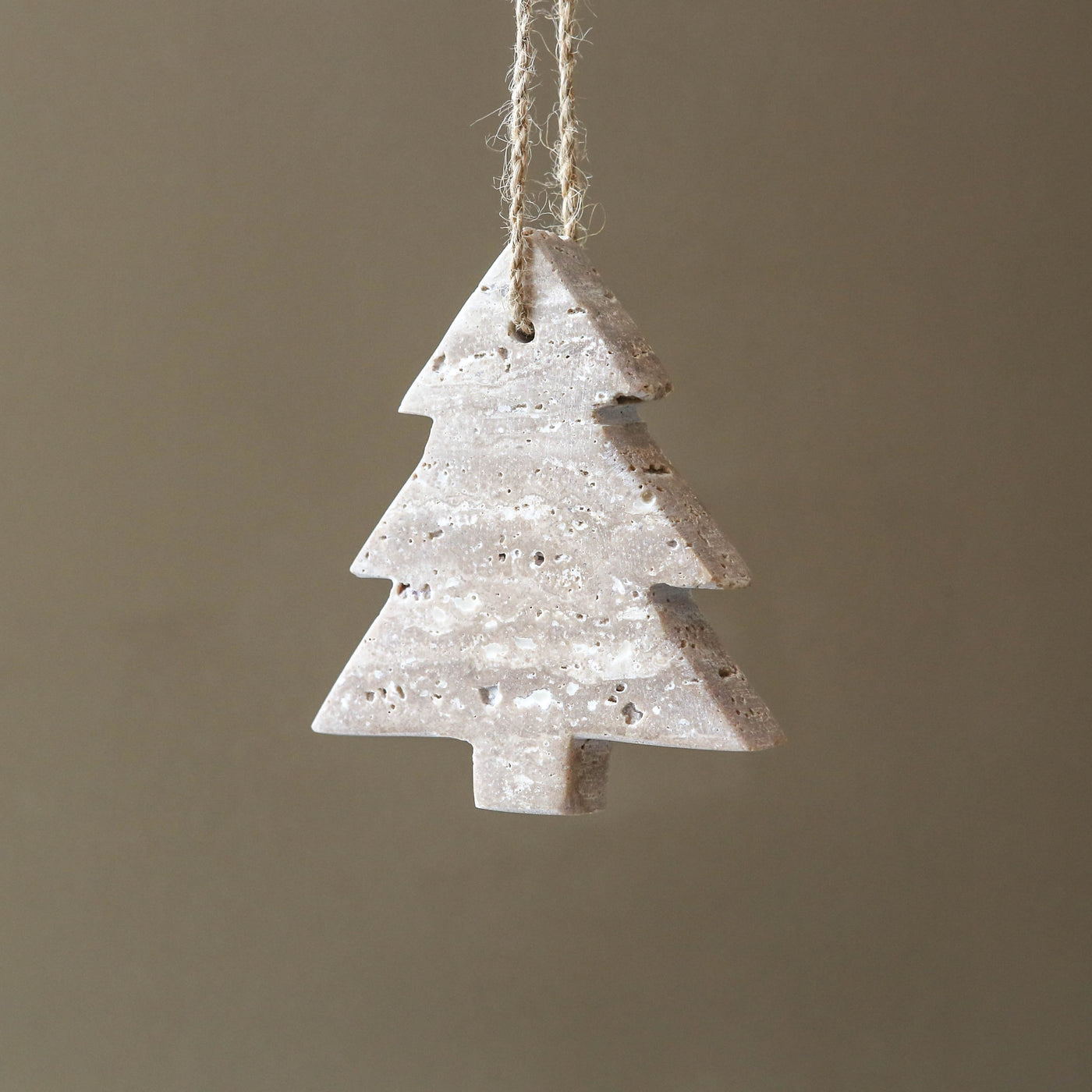 Travertine Stone Tree Hanging Decoration