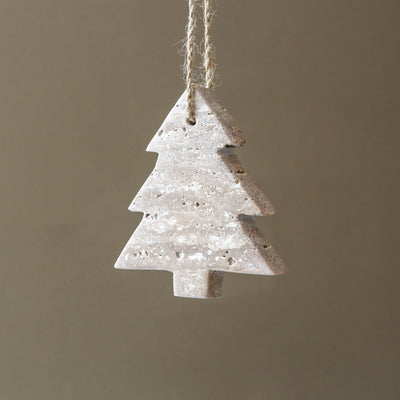 Travertine Stone Tree Hanging Decoration