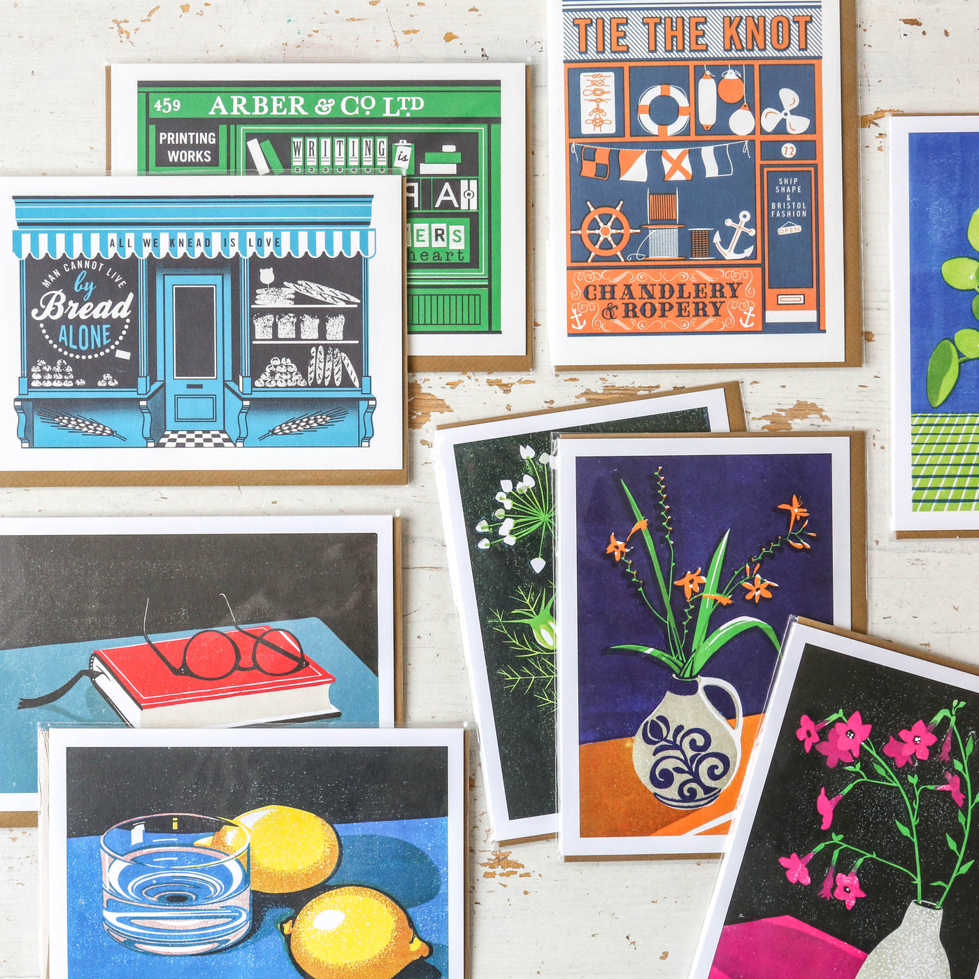 Crocosmia Greetings Card