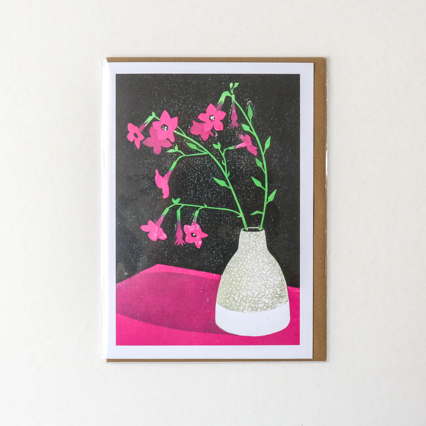 Nicotiana Greetings Card