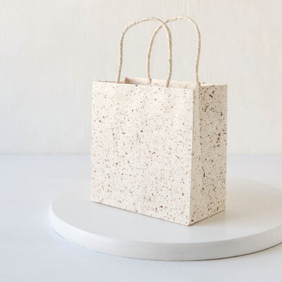 Handmade Paper Eggshell Gift Bag
