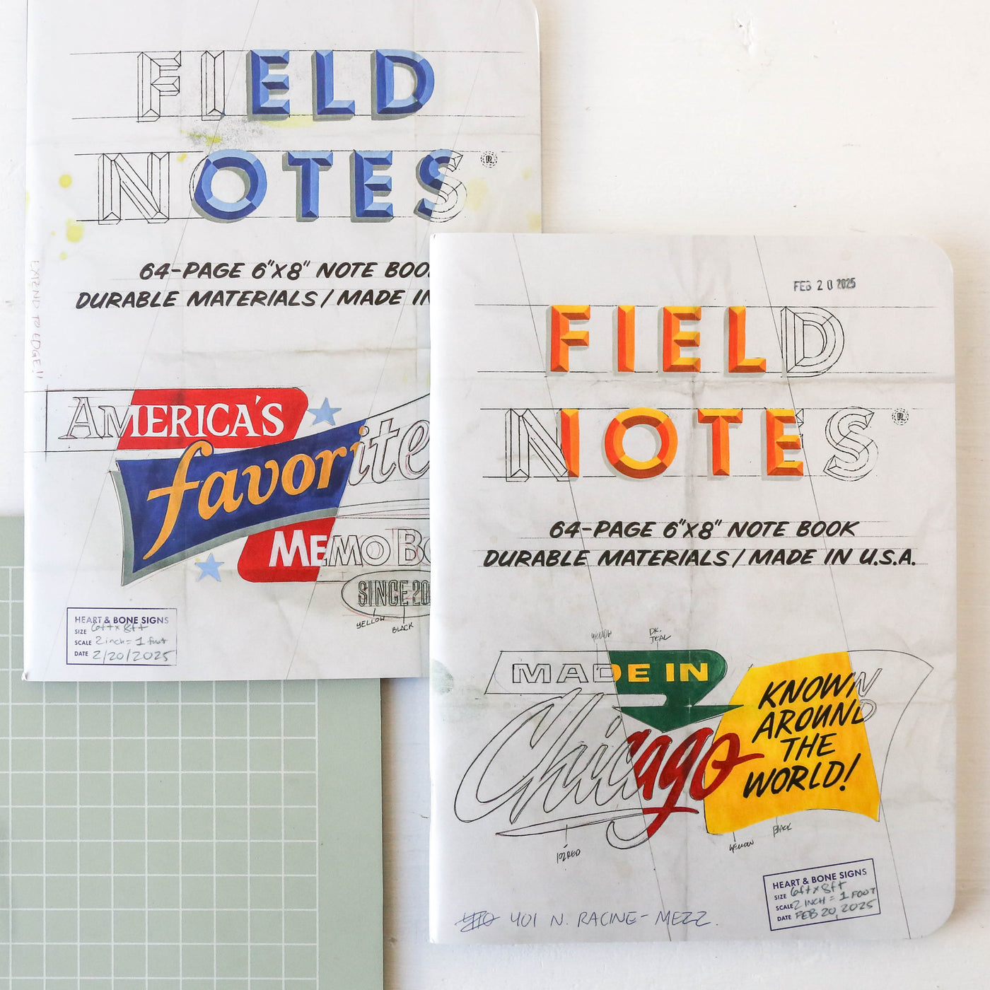Field Notes - 'Chicago Look' Edition, 2 Pack