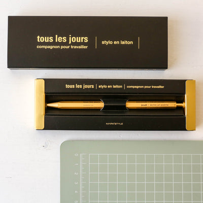 Brass Tous Les Jours Gel Pen