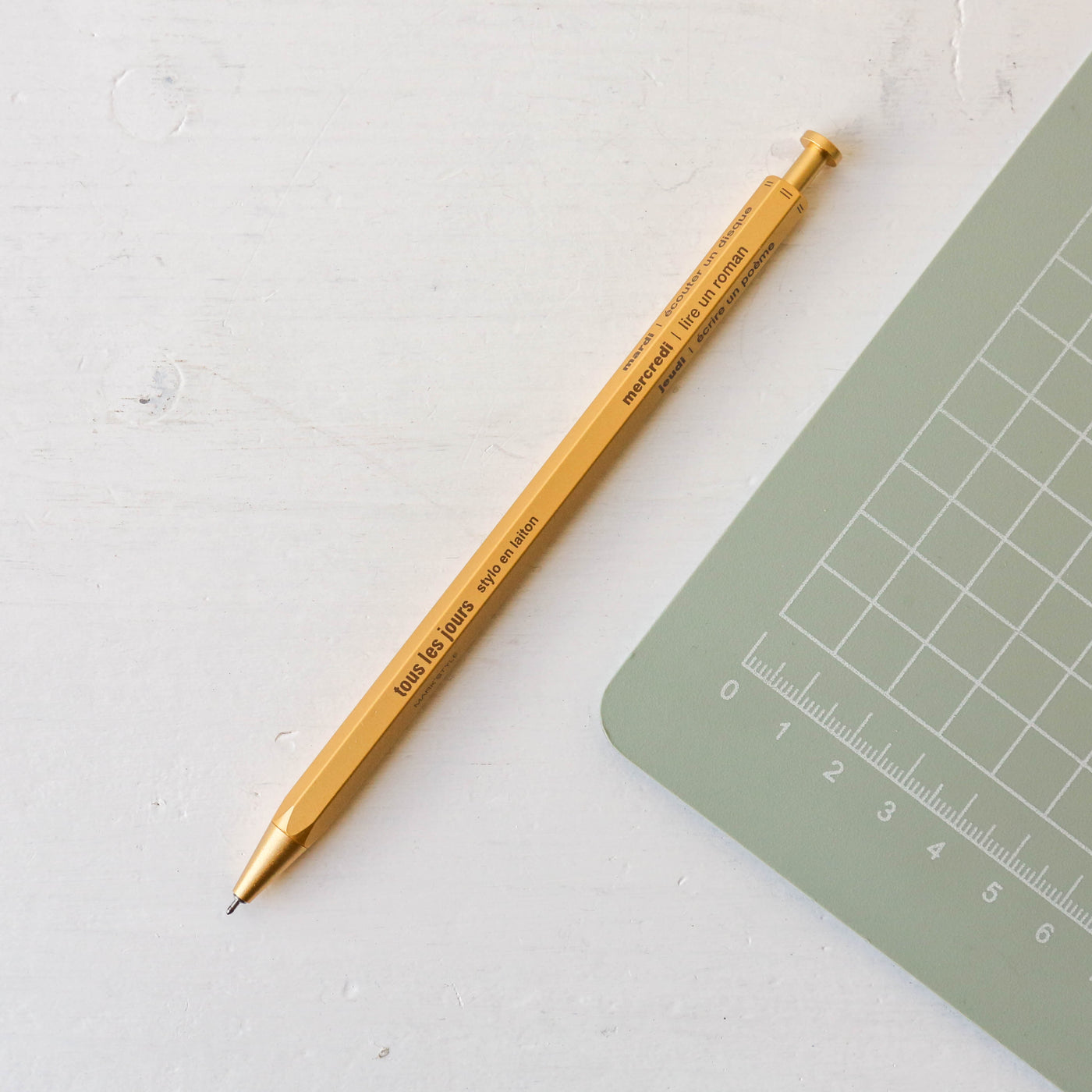Brass Tous Les Jours Gel Pen