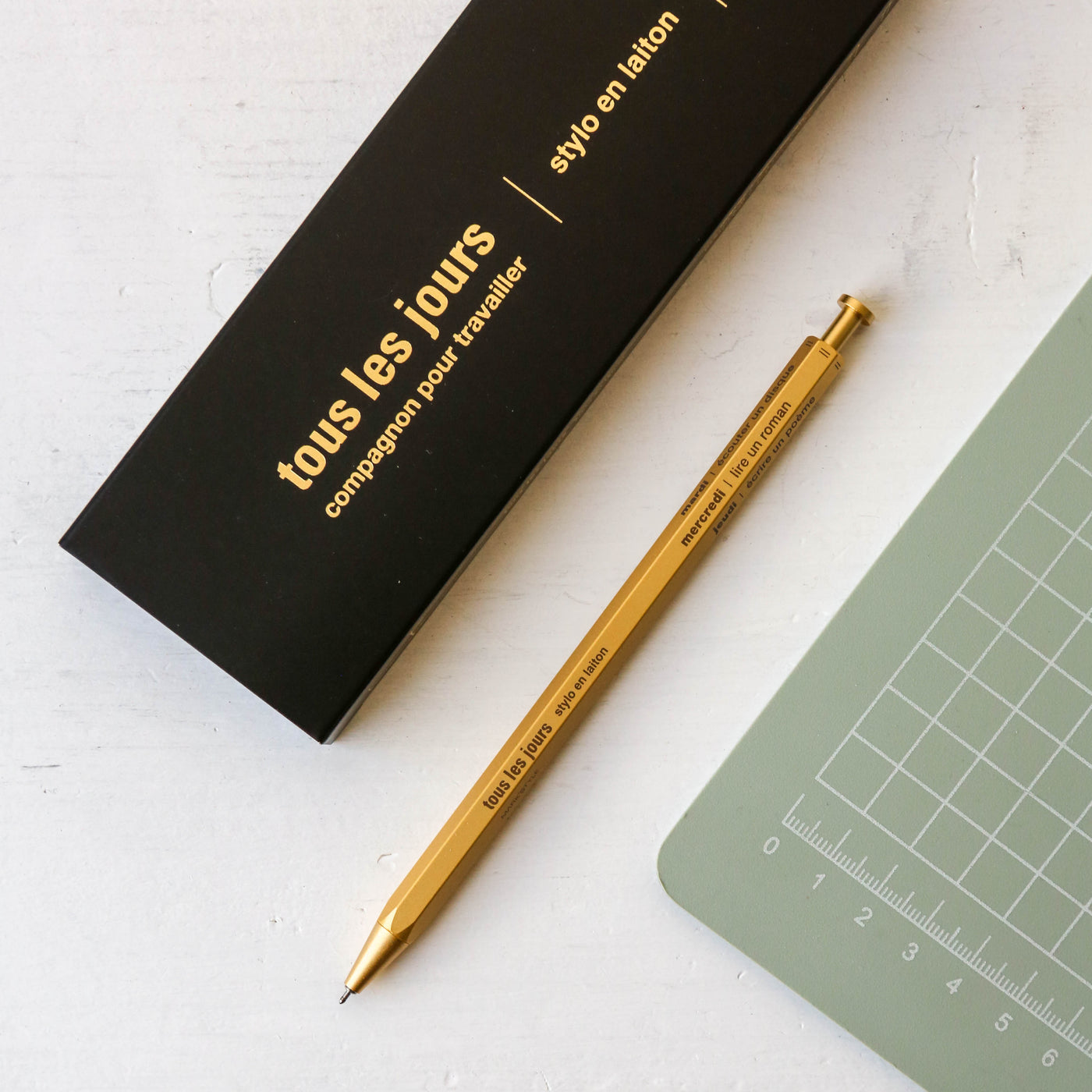 Brass Tous Les Jours Gel Pen