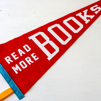 Read More Books Pennant Flag