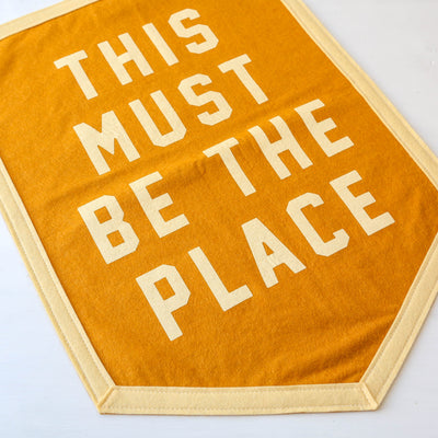 This Must Be The Place Camp Flag