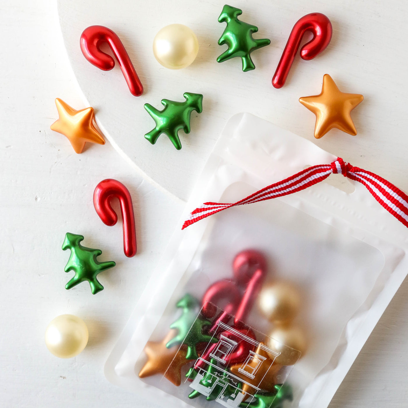 Very Festive Bath Pearls - Pack of 10