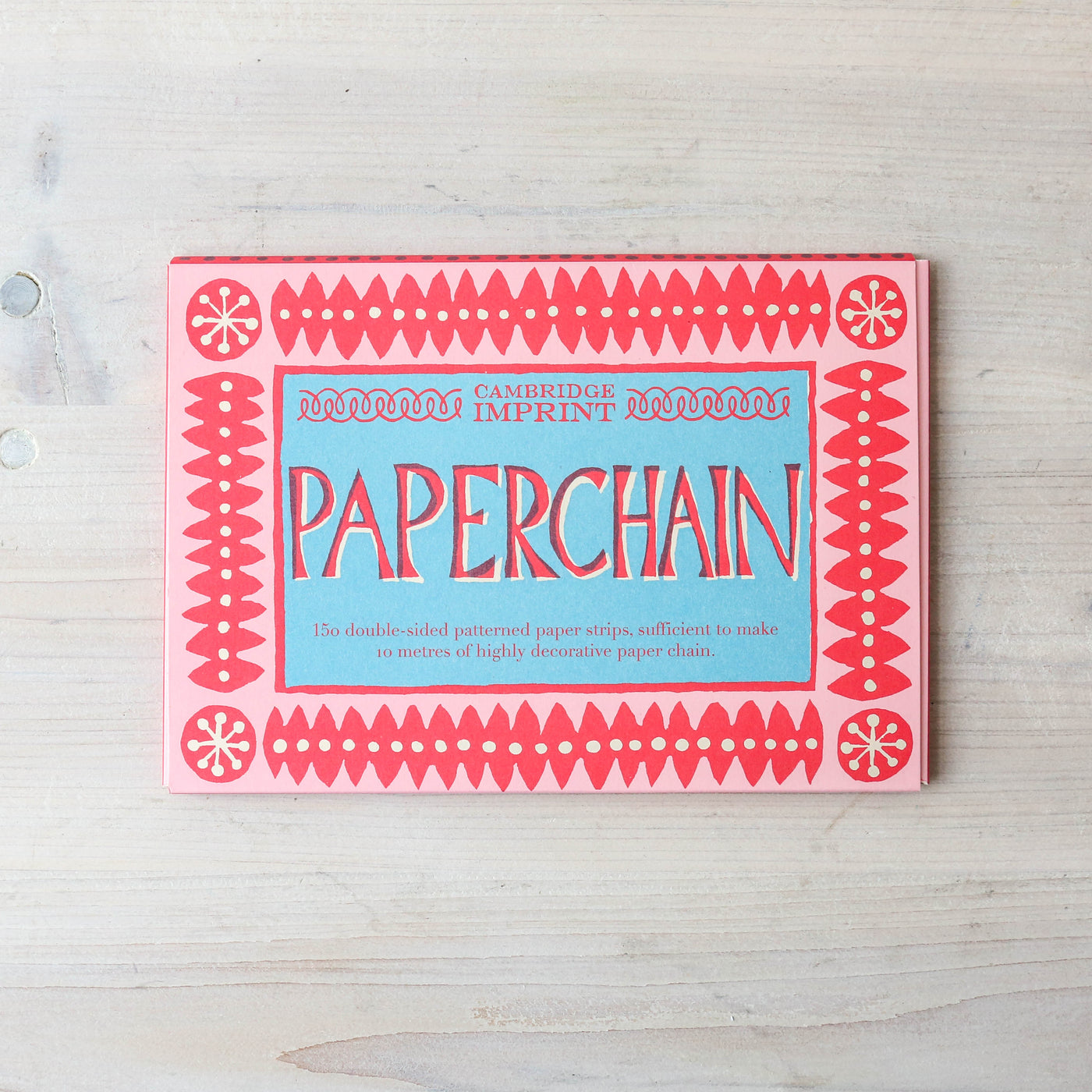 Cambridge Imprint Blue and Red Paperchain Kit