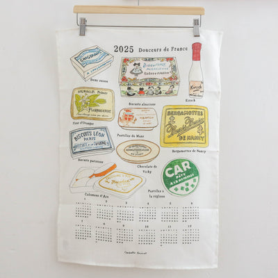 SALE 2025 Calendar Cloth - French Sweets