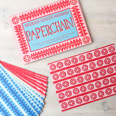 Cambridge Imprint Blue and Red Paperchain Kit