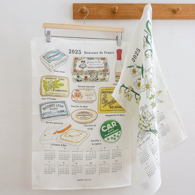 SALE 2025 Calendar Cloth - French Sweets