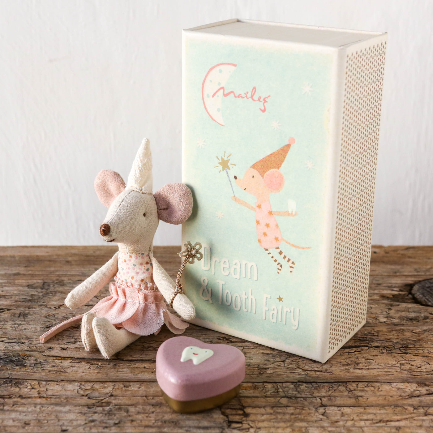 NEW Tooth Fairy Mouse - Little Sister in Matchbox