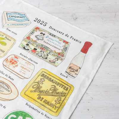 SALE 2025 Calendar Cloth - French Sweets