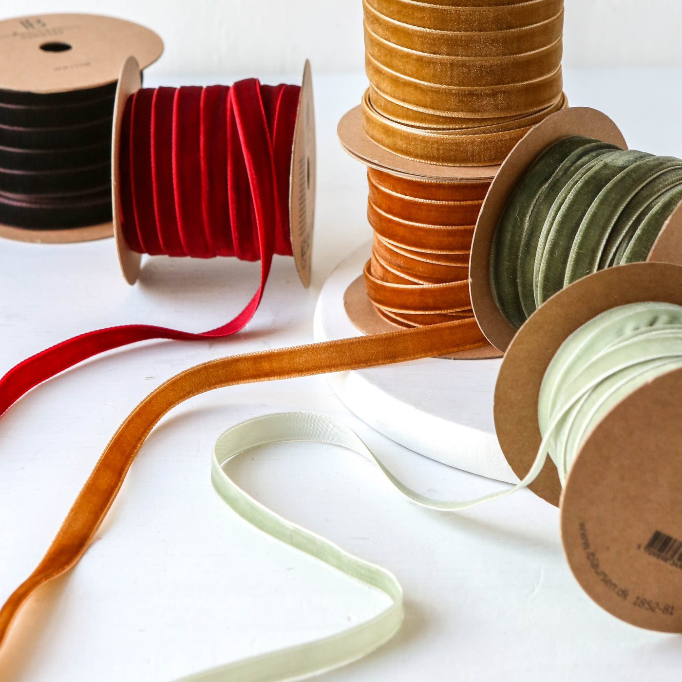 Velvet Ribbon on Spool - 10m