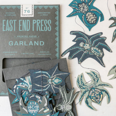 Creeping Spider Sewn Garland